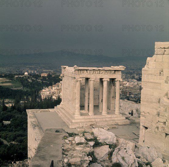 Le Temple d'Athéna Niké à Athènes
