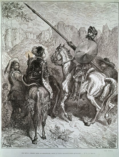 DORE GUSTAVE 1832-1883
EL QUIJOTE DE LA MANCHA- TOMO I- CAP 29 - GRABADO DEL ENCUENTRO CON DULCINEA- GRAB. S XIX
BARCELONA, BIBLIOTECA DE CATALUÑA
BARCELONA

This image is not downloadable. Contact us for the high res.