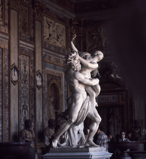 BERNINI GIAN LORENZO 1598/1680
EL RAPTO DE PROSERPINA
ROMA, GALERIA BORGHESE
ITALIA