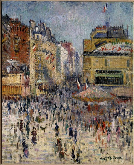 BOUDIN EUGENE-LOUIS1824/98
CALLE SAINT-DENIS
MADRID, MUSEO THYSSEN-BORNEMISA
MADRID