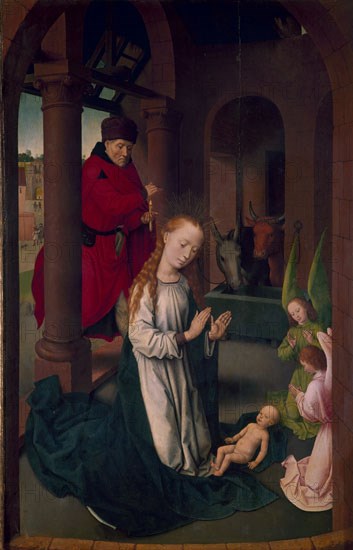 Memling, La Nativité