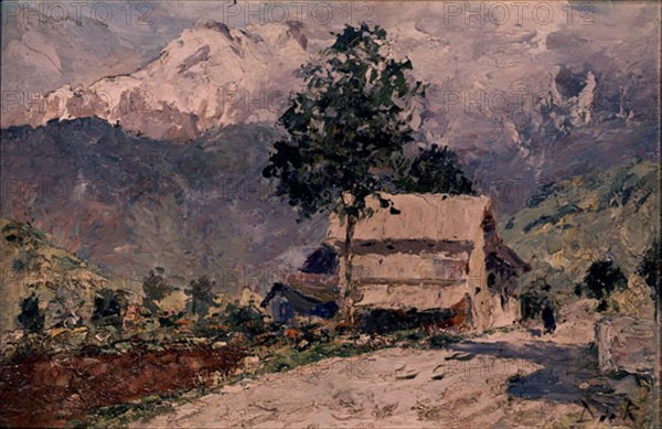 REGOYOS DARIO 1857/1913
PAISAJE ALPINO (1886) OLEO/TABLA 18,5*27
MADRID, COLECCION PARTICULAR
MADRID
This image is not downloadable. Contact us for the high res.