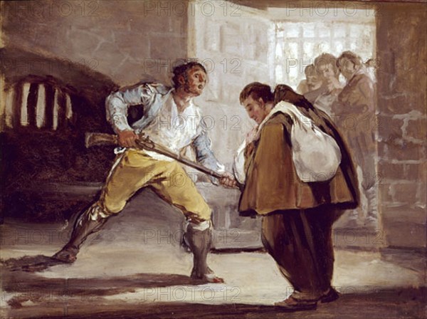Goya, Frère Pedro de Zaldivia et le bandit Maragato