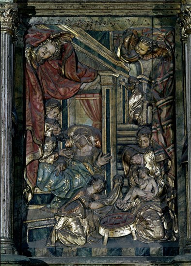 Juni (de), Retable majeur - Nativité