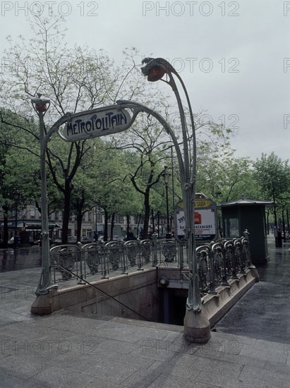 Breguet Sabin metro station in Paris