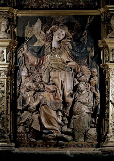 JUNI JUAN DE 1507/77
VIRGEN DE LA MISERICORDIA
TORDESILLAS, IGLESIA DE SAN ANTOLIN
VALLADOLID