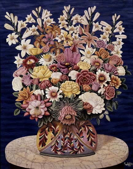 MALLEBRERA
PINTURA NAIF-FLORERO
MADRID, COLECCION PARTICULAR
MADRID