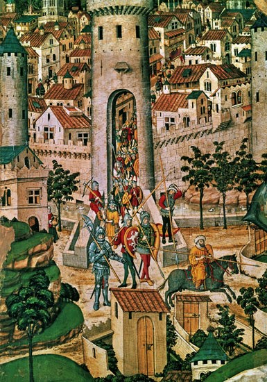NISARD PERE
RETABLO DE S JORGE - DETALLE - S XV- GOTICO ESPAÑOL
PALMA, MUSEO CATEDRAL/DIOCESANO
MALLORCA