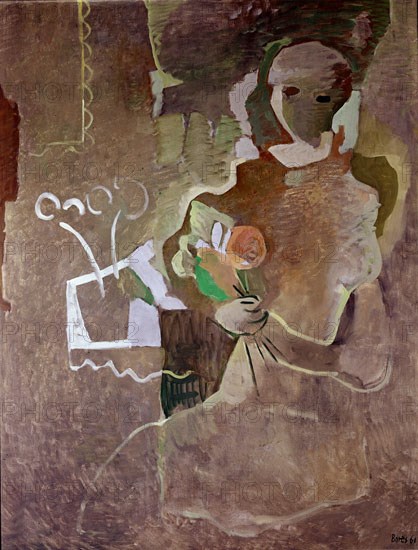 BORES
MUJER CON FLORES 1960
MADRID, COLECCION PARTICULAR
MADRID