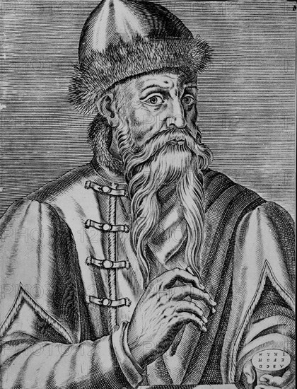 JOHANN GUTENBERG 1400/68 - IMPRESOR ALEMAN - INVENTOR DE LOS TIPOS MOVILES EN IMPRENTA
MADRID, BIBLIOTECA NACIONAL
MADRID

This image is not downloadable. Contact us for the high res.