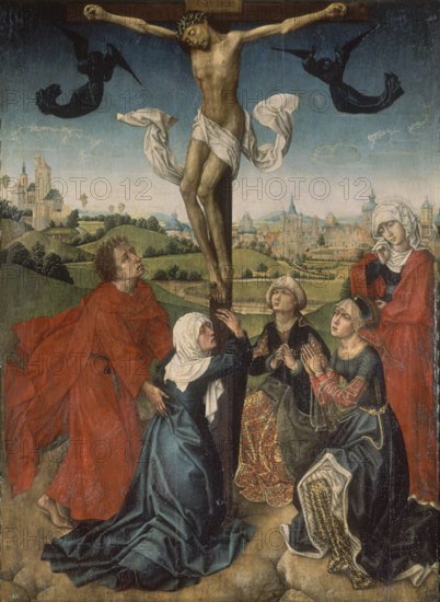 MAESTRO DE LA  LEYENDA DE SANTA CATALINA
LA CRUCIFIXION-TABLA 100x71 CM          NP 2663
MADRID, MUSEO DEL PRADO-PINTURA
MADRID