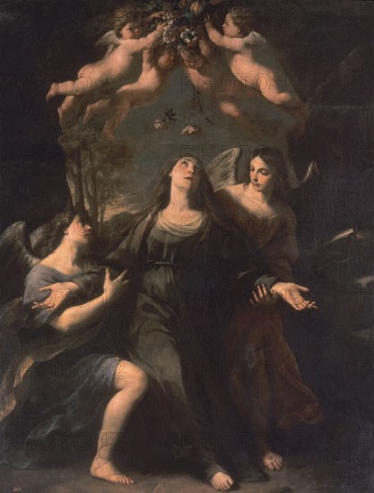 VACCARO ANDREA 1598/1670
SANTA ROSALIA DE PALERMO-LIENZO 228x179 CM      NP 470
MADRID, MUSEO DEL PRADO-PINTURA
MADRID