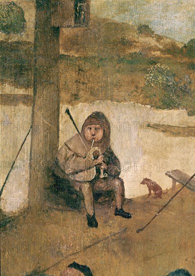 Bosch, The Haywain (detail of the shutters)