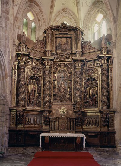 WEYDEN VAN DER 1399/1464
RETABLO DE NUESTRA SEÑORA DE BELEN. POLICROMADO FLAMENCO S XV.
LAREDO, IGLESIA DE LA ASUNCION
CANTABRIA