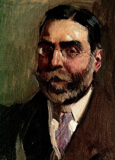 Sorolla, Portrait du marquis de la Vega-Inclan (détail)