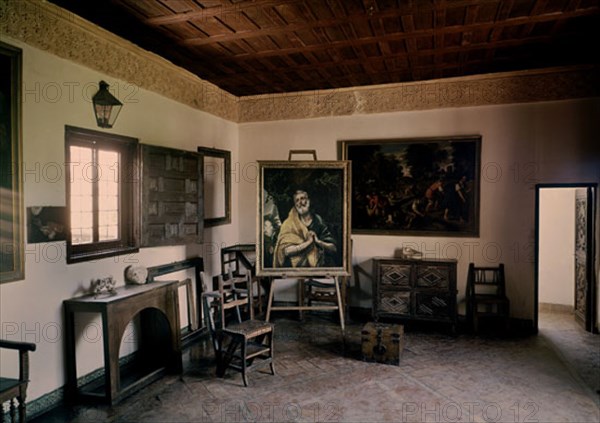 Atelier de la Maison-musée du Greco à Tolède