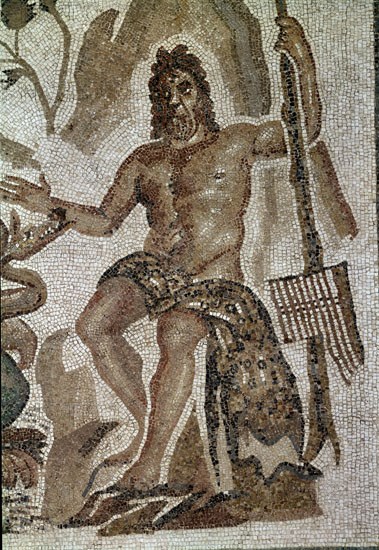 MOSAICO ROMANO CON FABULA DE POLIFEMO Y GALATEA-DET POLIFEMO
CORDOBA, ALCAZAR
CORDOBA