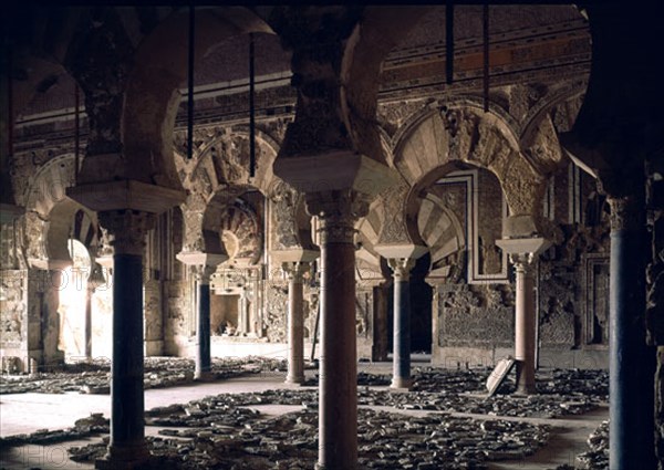 CASA REAL-SALON RICO-S X-ARQUERIAS ANTES DE SU RESTAURACION
PROVINCIA, MEDINA AZAHARA
CORDOBA