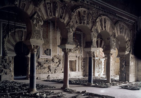 CASA REAL-SALON RICO-S X-ARQUERIAS ANTES RESTAURACION
PROVINCIA, MEDINA AZAHARA
CORDOBA