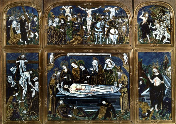 ESMALTE DE LIMOGES-LA PASION DE CRISTO
Madrid, Lazaro Galdiano museum