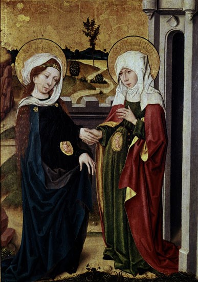MAESTRO CASTELLANO
LA VISITACION
Madrid, musée Lazaro Galdiano