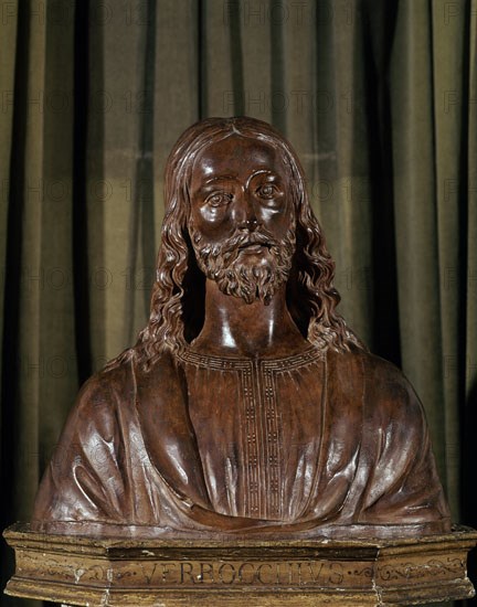 VERROCCHIO ANDREA 1435-1488
BUSTO DE CRISTO EN TERRACOTA
Madrid, musée Lazaro Galdiano