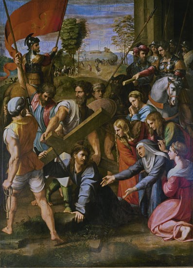 Raphael, Jesus falling during his Martyrdom