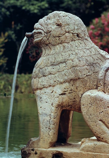 LEON DEL MARISTAN - MARMOL - PERIODO NAZARI - S XIV
GRANADA, ALHAMBRA-JARDINES DEL PARTAL
GRANADA