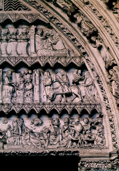 PUERTA RELOJ-TIMPANO-SUEÑO S JOSE-MATANZAS INOCENTES-HUIDA EGIPTO
TOLEDO, CATEDRAL
TOLEDO