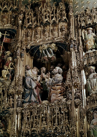 COPIN DE HOLANDA
RETABLO MAYOR - ESCENA DE LA ASCENSION - 1498
TOLEDO, CATEDRAL
TOLEDO