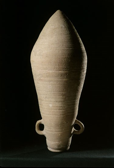 ANFORA PUNICA-TIPO MAÑA A-EBUSITANA-FORMA DE LOSANGE-IV A C
IBIZA, MUSEO ARQUEOLOGICO
IBIZA