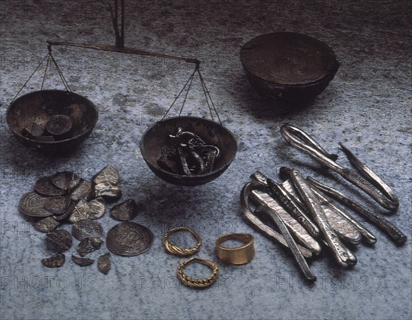 Objets ayant appartenus à des Vikings