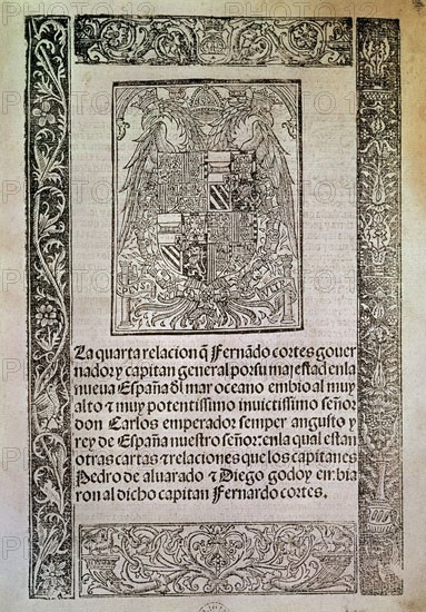 CARTA DE RELACION TOLEDO 1525 REFERENTE A MEXICO
MADRID, BIBLIOTECA NACIONAL RAROS
MADRID

This image is not downloadable. Contact us for the high res.