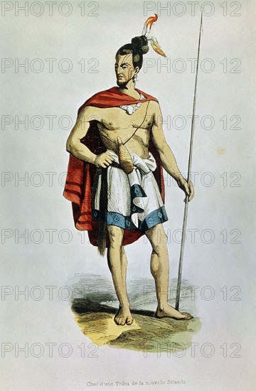 GRABADO-JEFE DE TRIBU DE NUEVA ZELANDA(OCEANIA)
PARIS, COLECCION PARTICULAR
FRANCIA