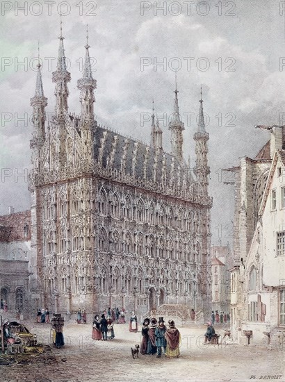 GRABADO-AYUNTAMIENTO DE LOVAINA
PARIS, COLECCION PARTICULAR
FRANCIA

This image is not downloadable. Contact us for the high res.