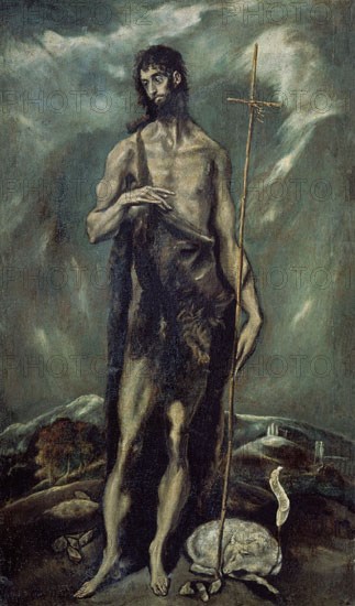 Le Greco, Saint Jean-Baptiste