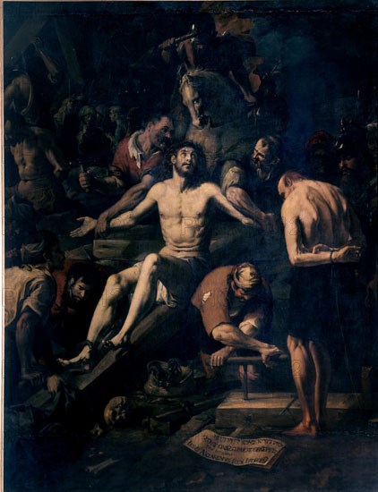 RIBALTA JUAN
PREPARATIVOS PARA LA CRUCIFIXION DE CRISTO
VALENCIA, MUSEO BELLAS ARTES - COLEGIO PIO V
VALENCIA