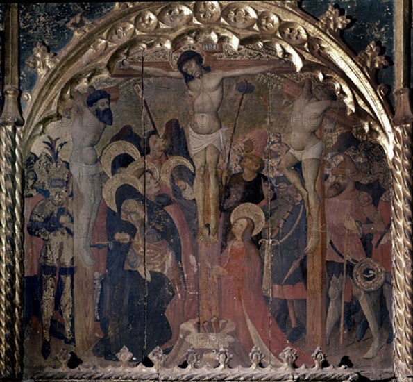 ZARAGOZA L
RETABLO DE SAN VALERO-CRUCIFIXION
VALENCIA, MUSEO BELLAS ARTES - COLEGIO PIO V
VALENCIA