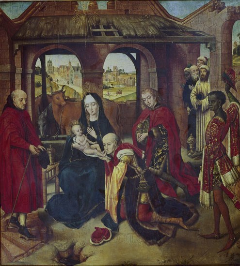 Van Der Weyden, L'Adoration des Mages (Copie réalisée par Memling)