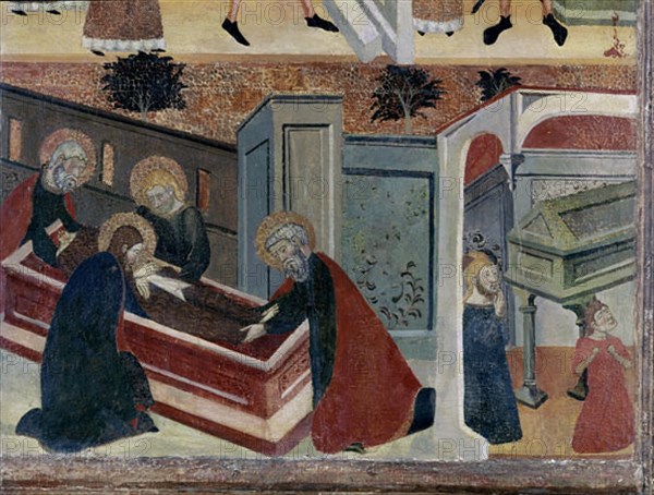 SERRA HERMANOS
ENTIERRO DE SAN JUAN BAUTISTA - S XIV - GOTICO CATALAN
MADRID, MUSEO DEL PRADO-PINTURA
MADRID