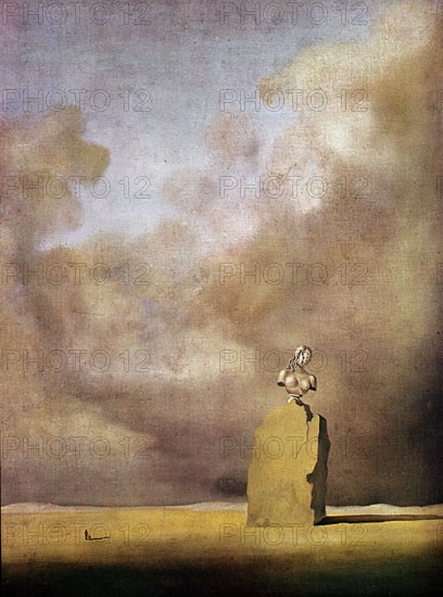 Dali, La Hora del rostro resquebrajado