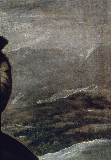 Vélasquez, Portrait de Francisco Lezcano, dit le "nain de Vallecas" (détail)