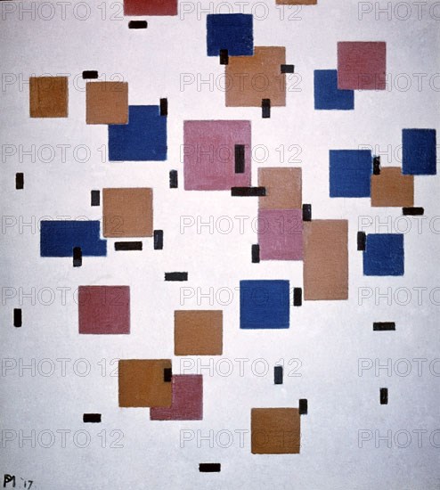 Mondrian, Peinture