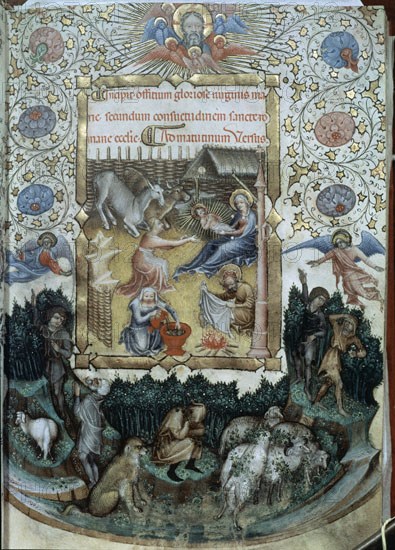 BELBELLO DA PAVIA
CODICE LANDAU - nativité- S XV
FLORENCIA, BIBLIOTECA NACIONAL
ITALIA