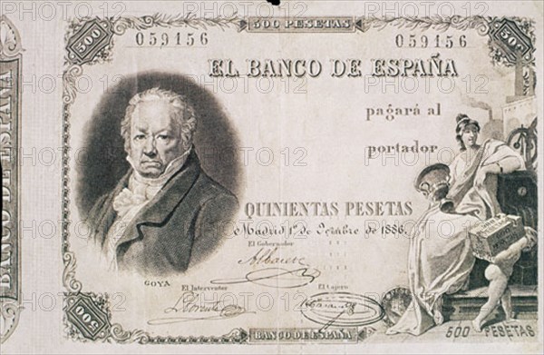 BILLETE DE 500 PESETAS 1886
MADRID, BANCO DE ESPAÑA-DOCUMENTOS
MADRID

This image is not downloadable. Contact us for the high res.