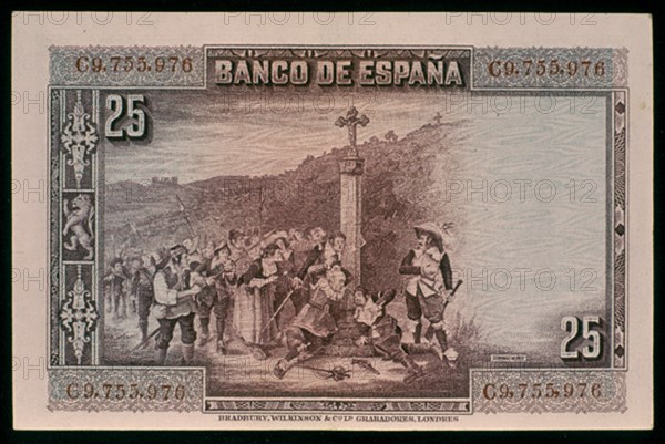BILLETE DE 25 PESETAS 1928-REVERSO
MADRID, BANCO DE ESPAÑA-DOCUMENTOS
MADRID

This image is not downloadable. Contact us for the high res.