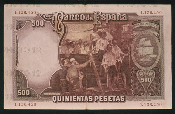 BILLETE DE 10 PESETAS 1935
MADRID, BANCO DE ESPAÑA-DOCUMENTOS
MADRID

This image is not downloadable. Contact us for the high res.