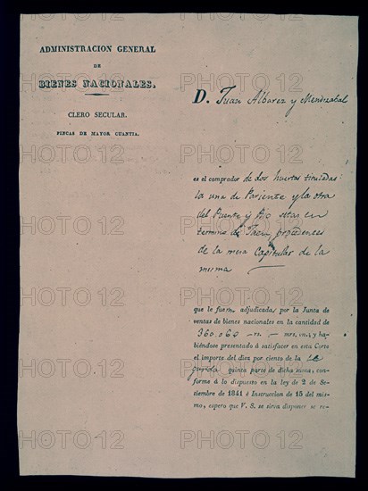 DOCUMENTO ADMINISTRACION BIENES A JUAN ALVAREZ MENDIZABAL