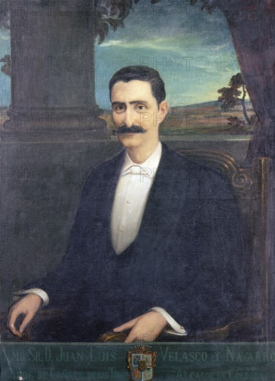 ROMERO DE TORRES JULIO 1874/1930
RETRATO DEL CONDE DE CAÑETE DE LAS TORRES
CORDOBA, SALA MUNICIPAL ARTE
CORDOBA