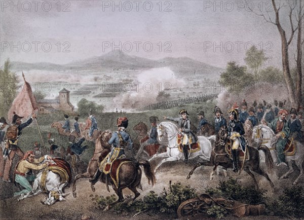 NAPOLEON EN LA BATALLA DE MARENGO - 1800
PARIS, COLECCION PARTICULAR
FRANCIA